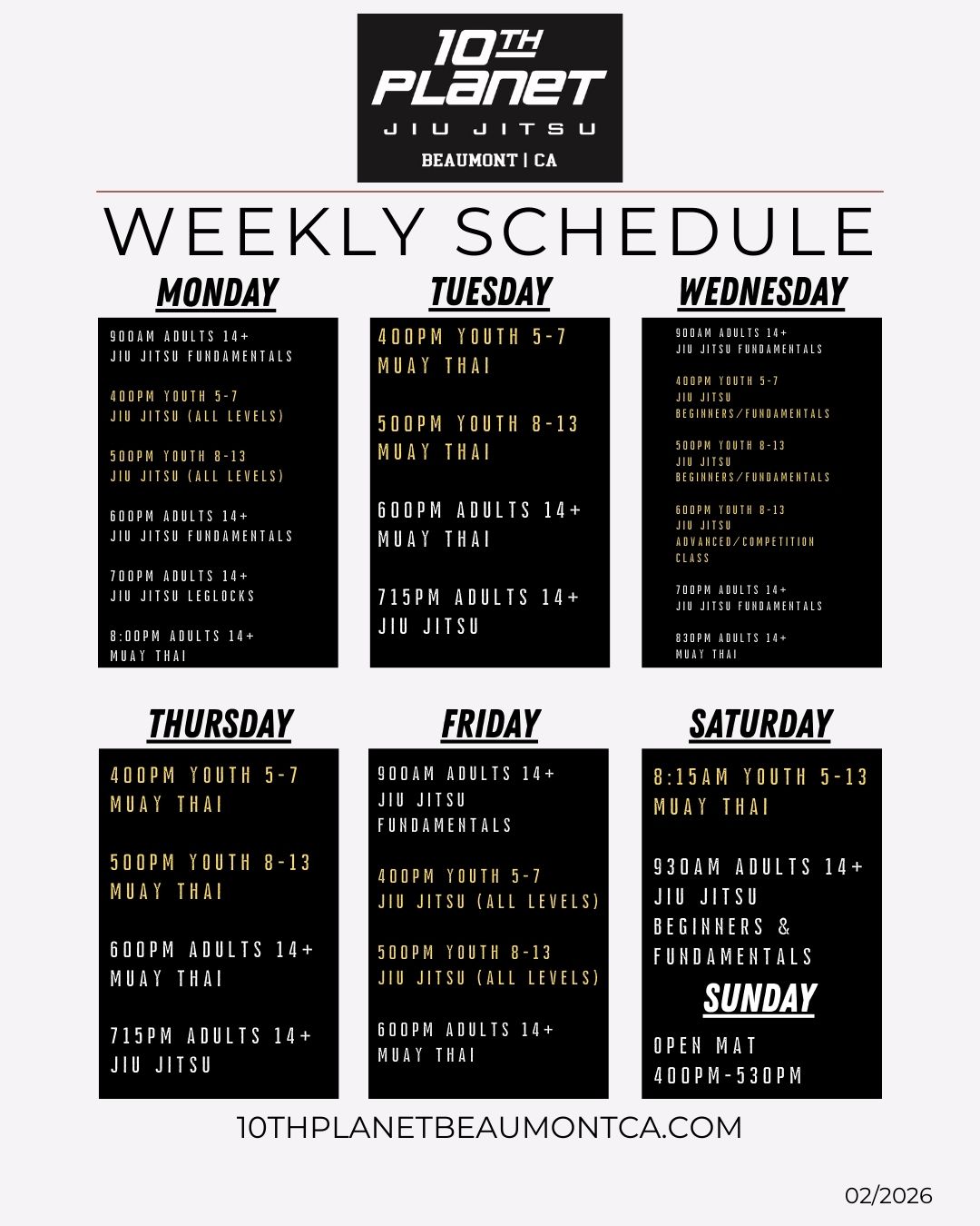 10th Planet Jiu Jitsu Beaumont Ca