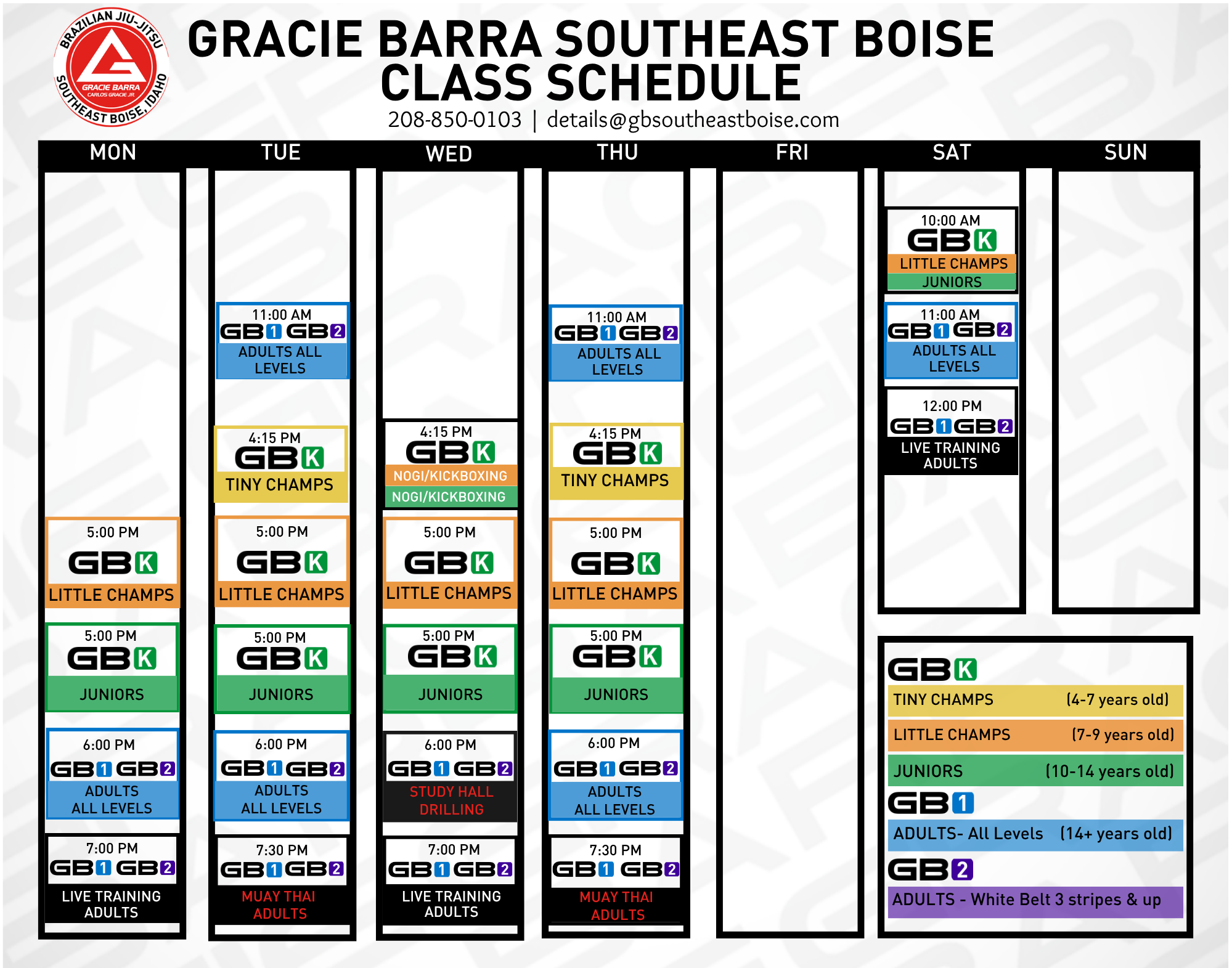 Gracie Barra Southeast Boise Brazilian Jiu-Jitsu and Self Defense academy photo