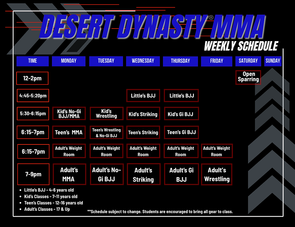 Main image of Desert Dynasty MMA