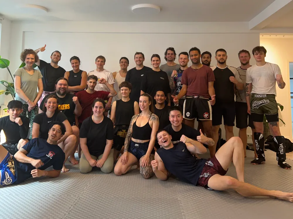 Retro Muay Thai academy photo