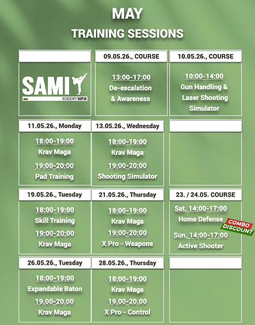 Main image of SAMI Academy Sofia | Self-Defense & Tactical Training