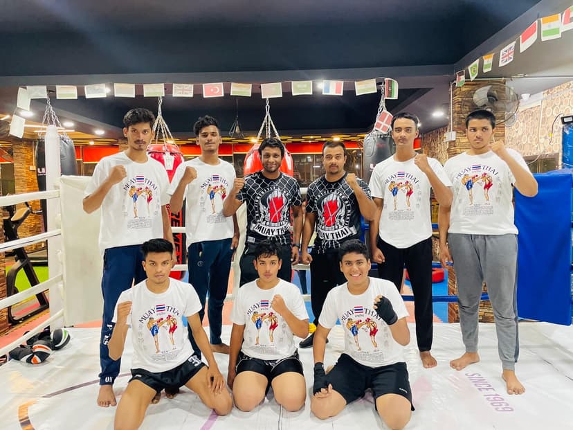 Coach Saif Thai Boxer . Muay thai & MMA Trainer . academy photo