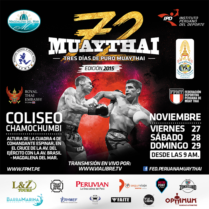 School Champions F-14, Rodrigo Jorquera - Muay Thai Peru academy photo