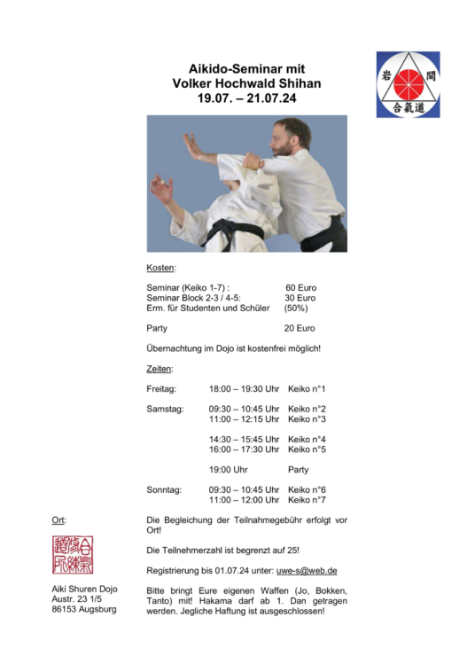 Main image of Aikido Shuren Dojo Augsburg