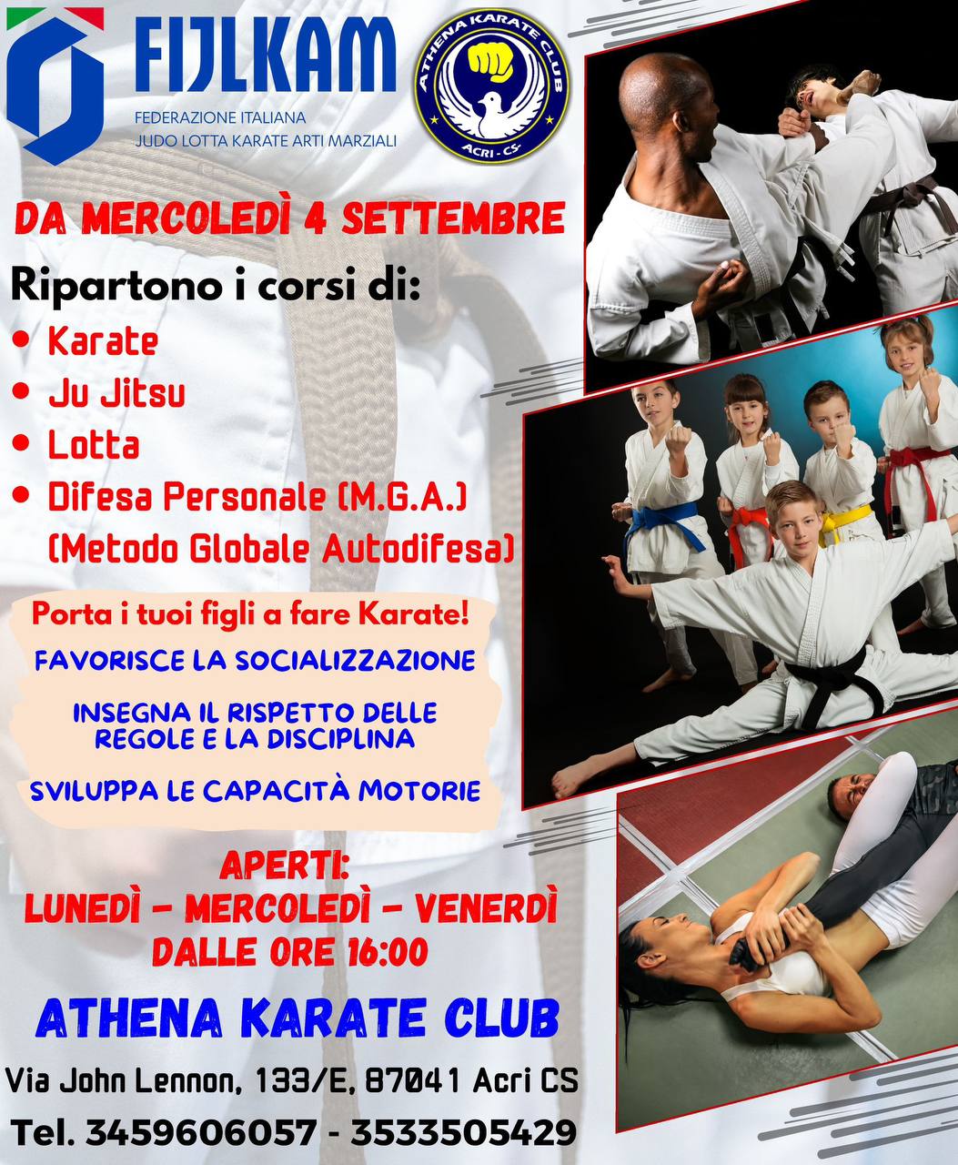 Main image of Athena Karate Club Acri