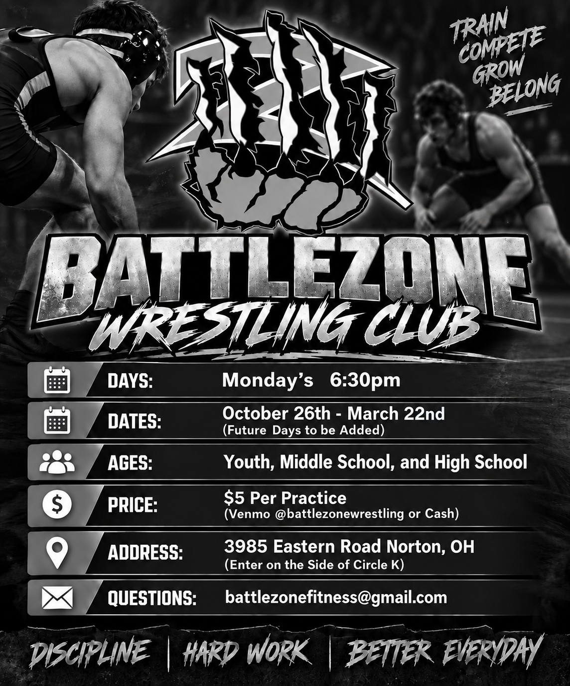 Main image of Battlezone Wrestling Inc.