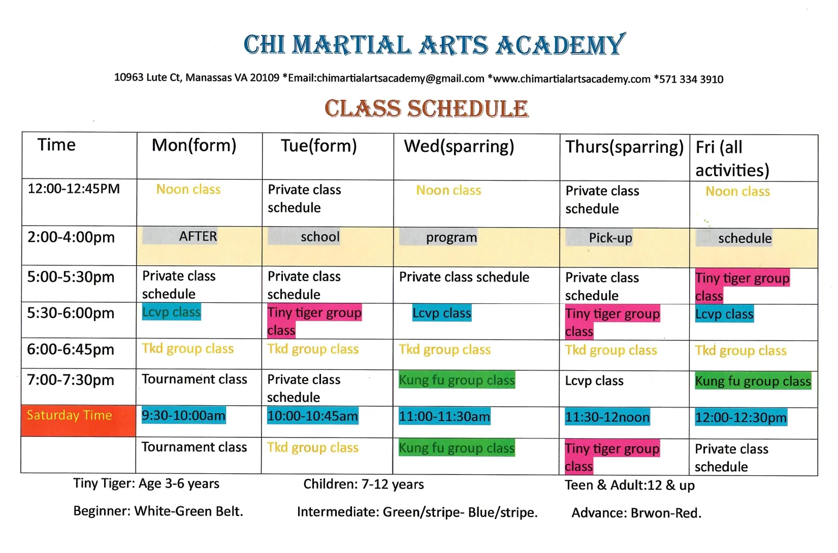 Main image of Chi Martial Arts Academy