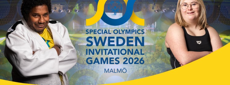 Banner for Special Olympics Sweden Invitaional Games 2026