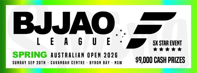 Banner for BJJ SPRING AUSTRALIAN OPEN 2026