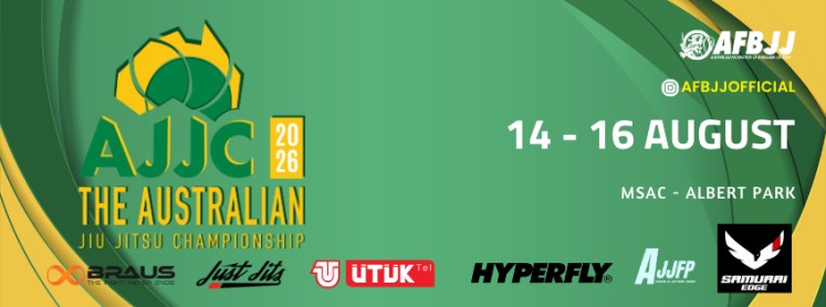 Banner for AJJC 2026 - Australian Jiu Jitsu Championship