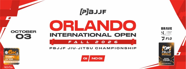 Banner for PBJJF Orlando Fall Internacional Open 2026