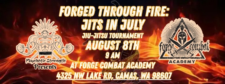 Banner for Forged Through Fire: Jits in July Tournament