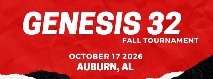 Banner for Genesis 32 Auburn Alabama Fall BJJ Tournament
