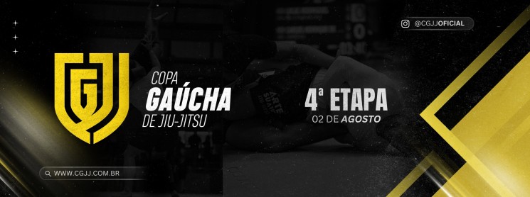 Banner for COPA GAÚCHA DE JIU-JITSU - 4º Etapa / 2026