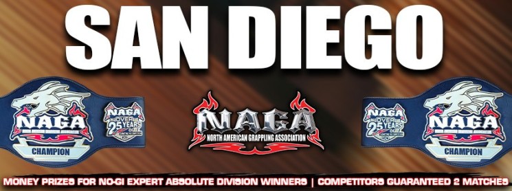 Banner for NAGA San Diego Grappling Championship