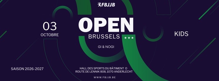 Banner for Brussels OPEN 1 FBJJB KIDS Gi & NoGi 03.10.2026