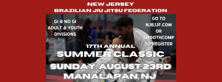 Banner for NJBJJF SUMMER CLASSIC 2026