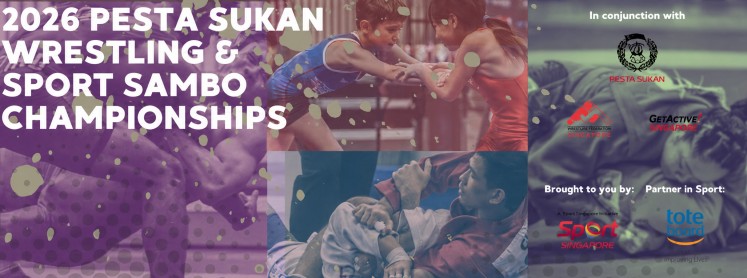 Banner for 2026 Pesta Sukan Wrestling & Sport Sambo