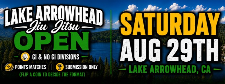 Banner for Lake Arrowhead Jiu Jitsu Open