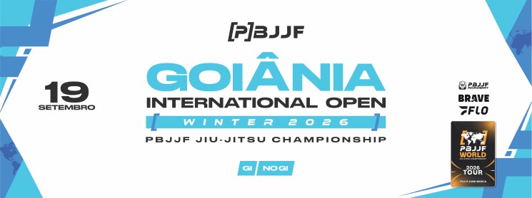 Banner for PBJJF Goiânia Winter Internacional Open 2026