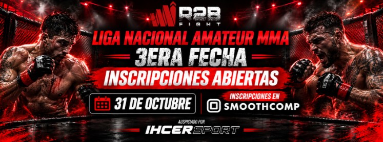 Banner for Liga Nacional Amateur MMA 3era Fecha