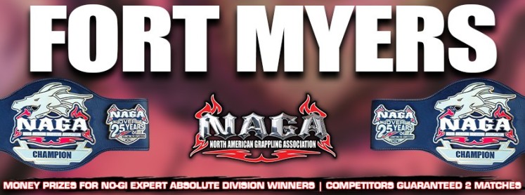 Banner for NAGA Fort Myers Grappling Championship