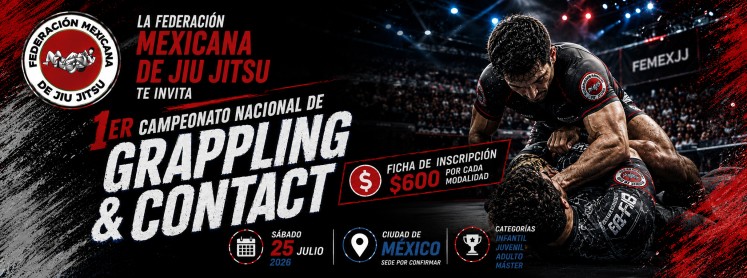 Banner for Campeonato Nacional de Grappling y Contact