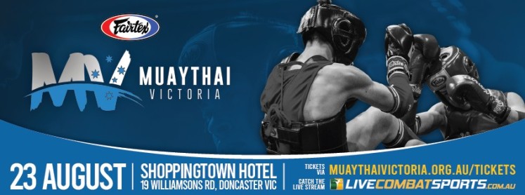 Banner for Muaythai Victoria (MVI) August 2026