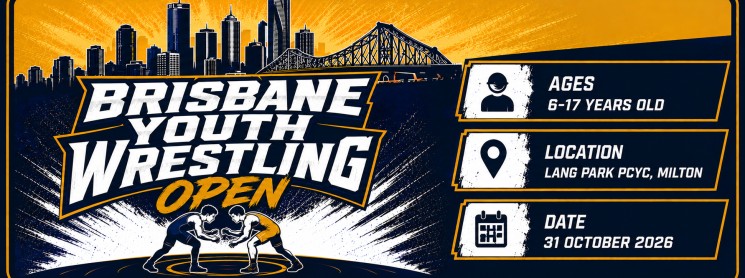 Banner for Brisbane Youth Wrestling Open