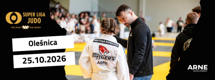 Banner for Super Liga Judo 2026 [4/6] – 25.10.2026 (Oleśnica)