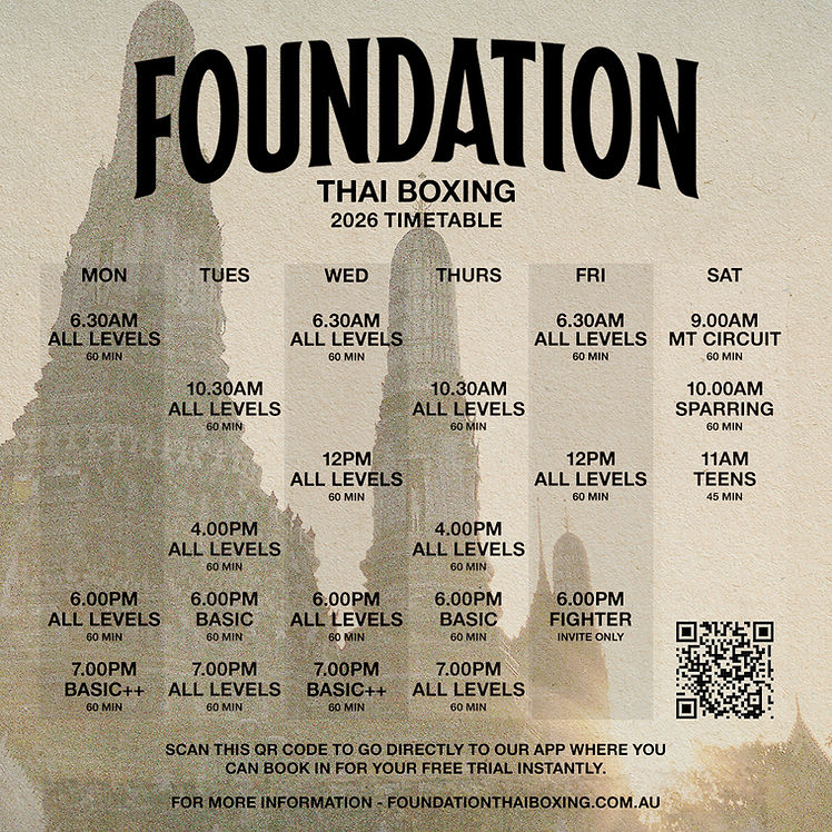 Main image of Foundation Thai Boxing