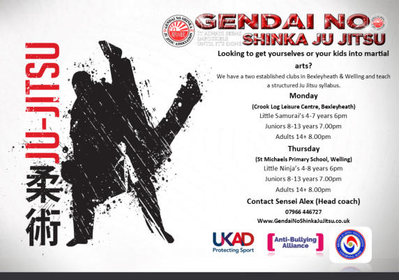 Main image of Gendai no Shinka Ju Jitsu - Bexleyheath Dojo