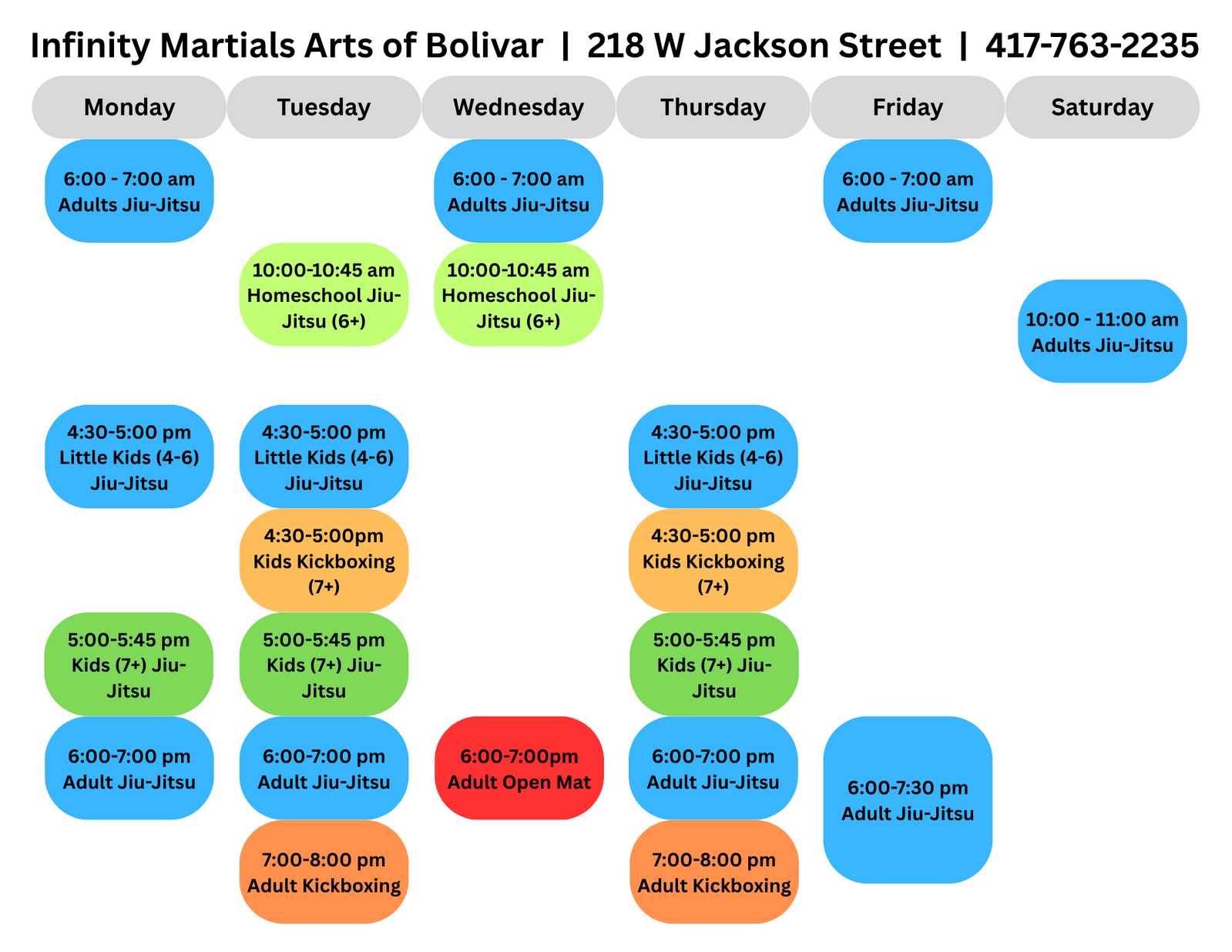 Main image of Infinity Martial Arts of Bolivar