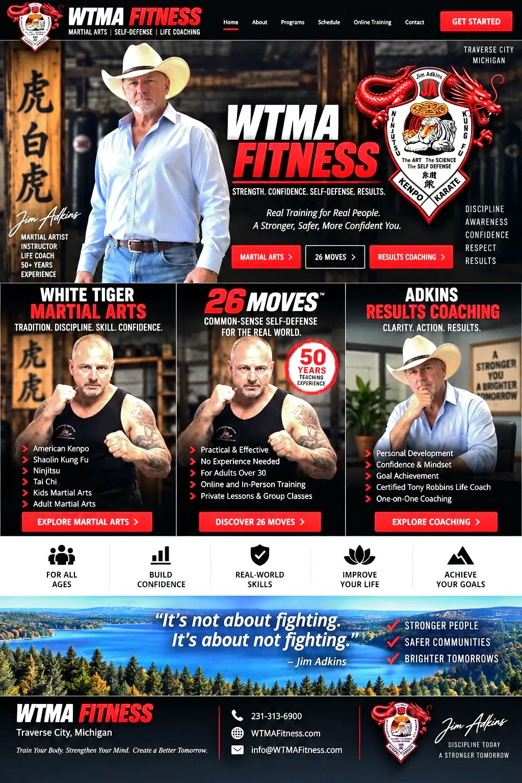 Main image of Jim Adkins White Tiger Martial Arts