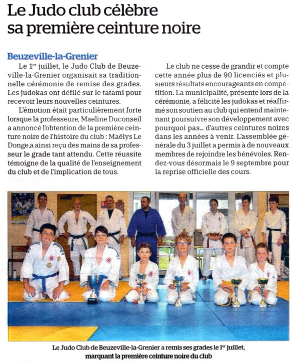Main image of Judo Beuzeville-la-Grenier