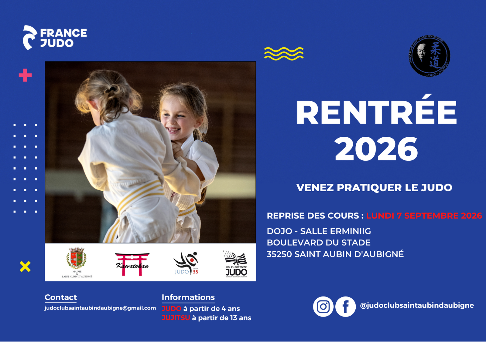 Main image of Judo Club Saint Aubin d'Aubigne