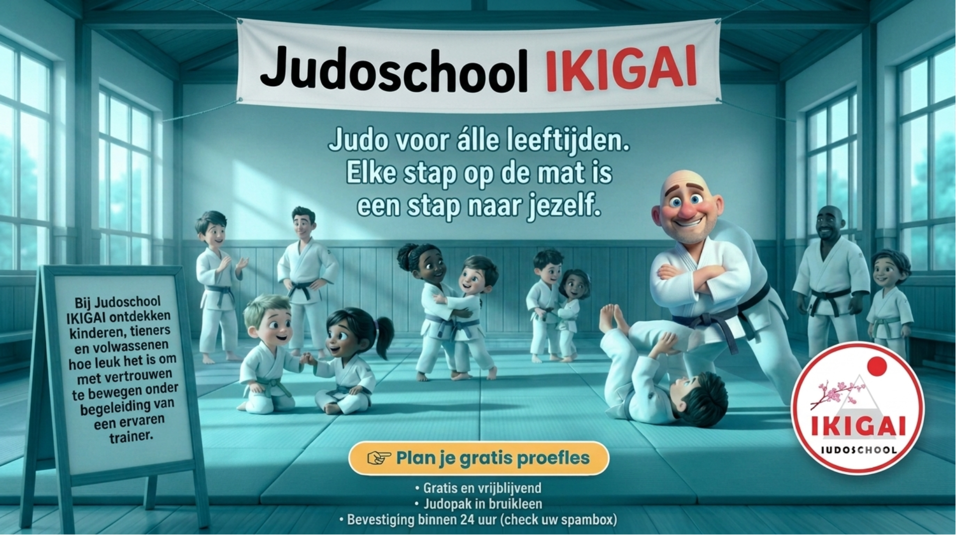 Main image of Judoschool Ikigai Roosendaal