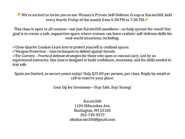 Main image of Lake Geneva Self Defense