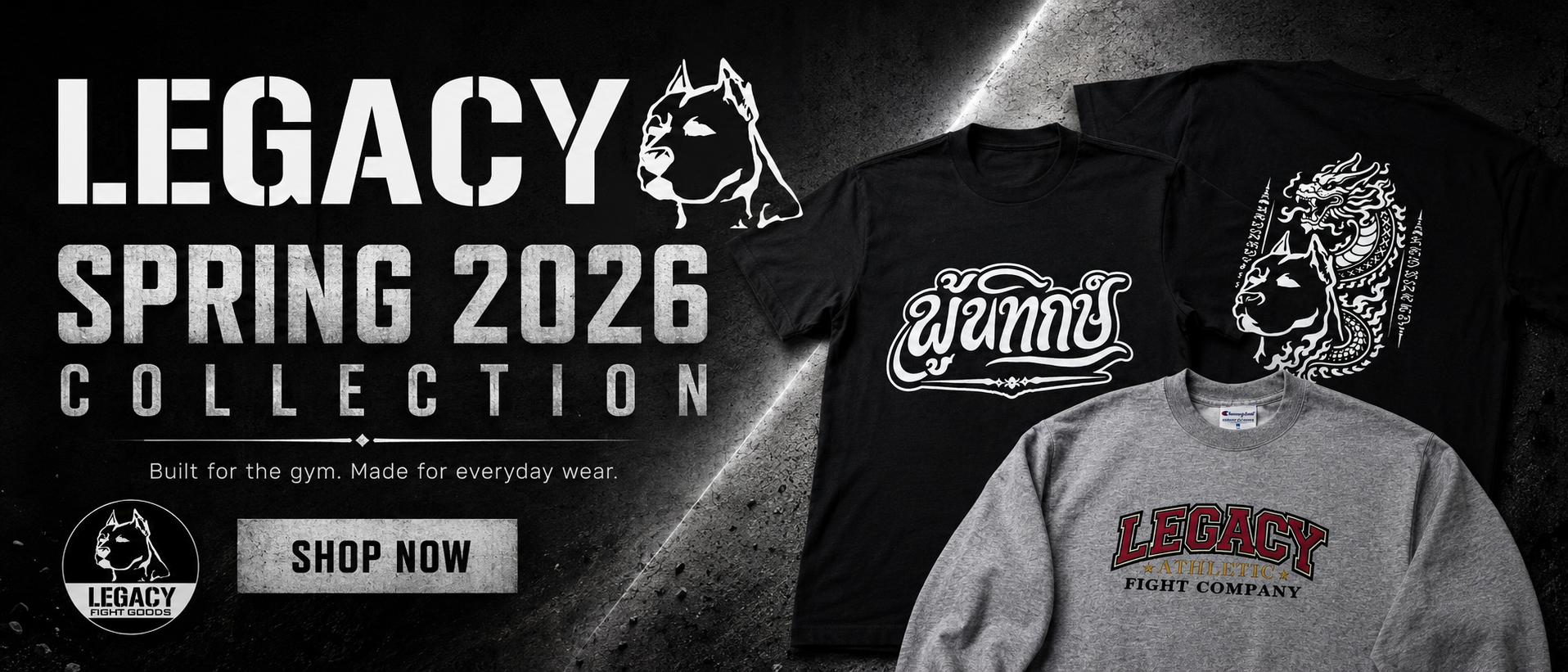 Legacy Fight Goods – Boxing, Muay Thai & BJJ Gear