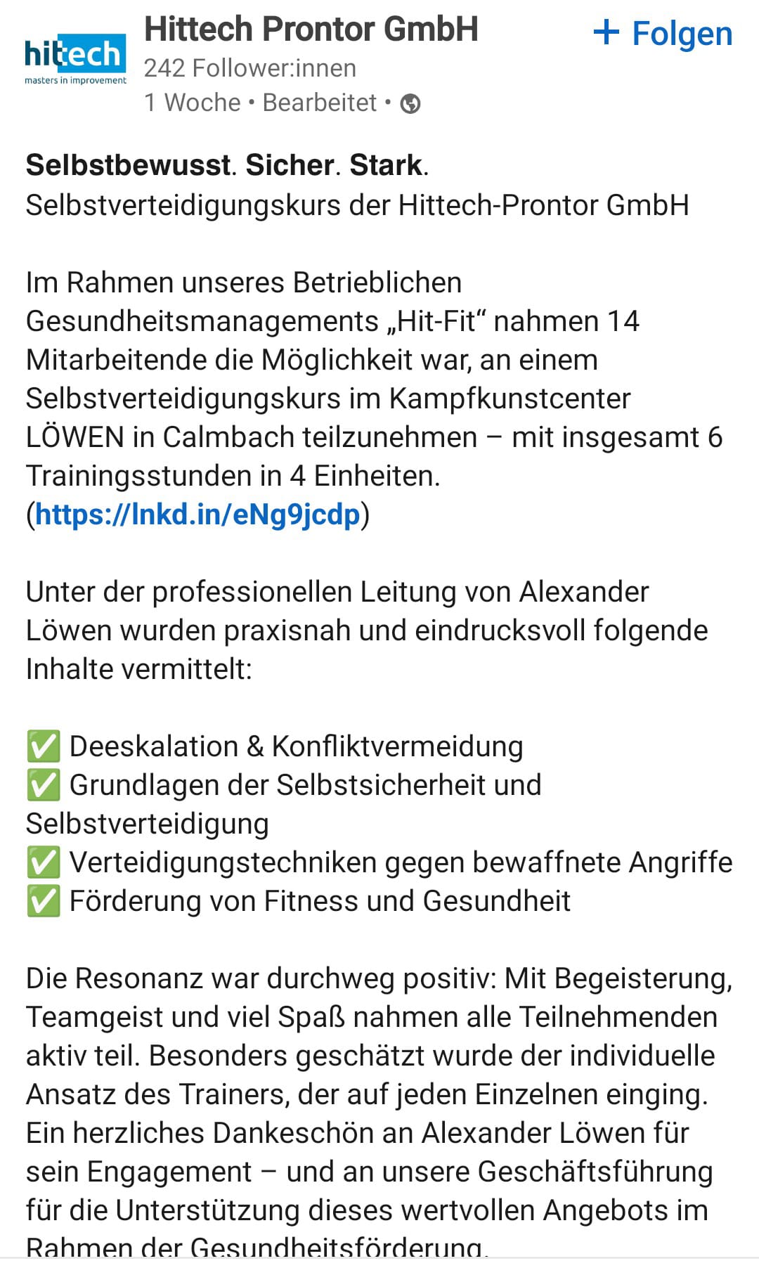 Main image of Lions Kampfkunstcenter - Selbstverteidigung, Kung Fu und Krav Maga