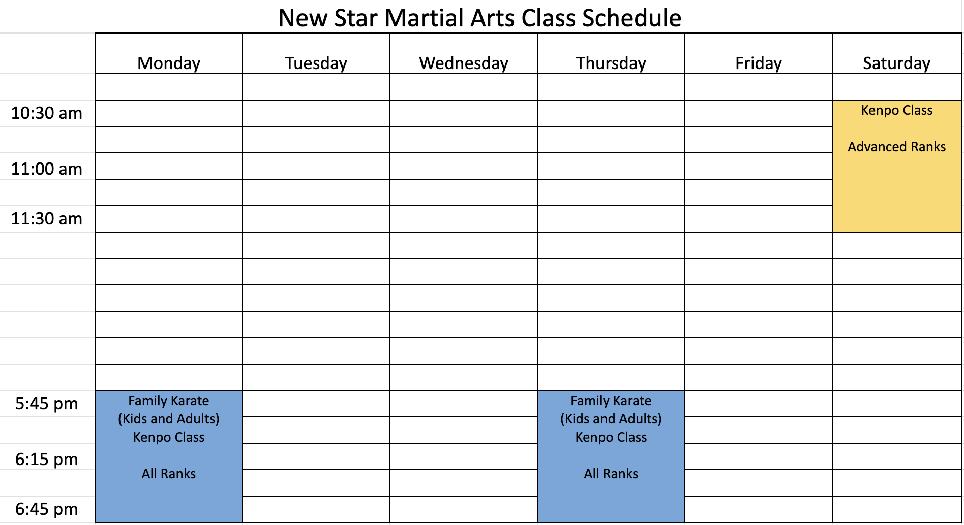 Main image of New Star Martial Arts