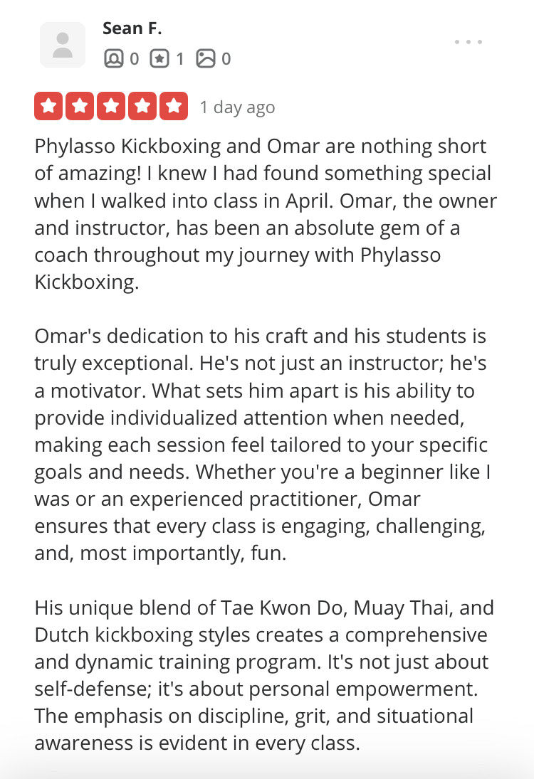 Phylasso Kickboxing academy photo
