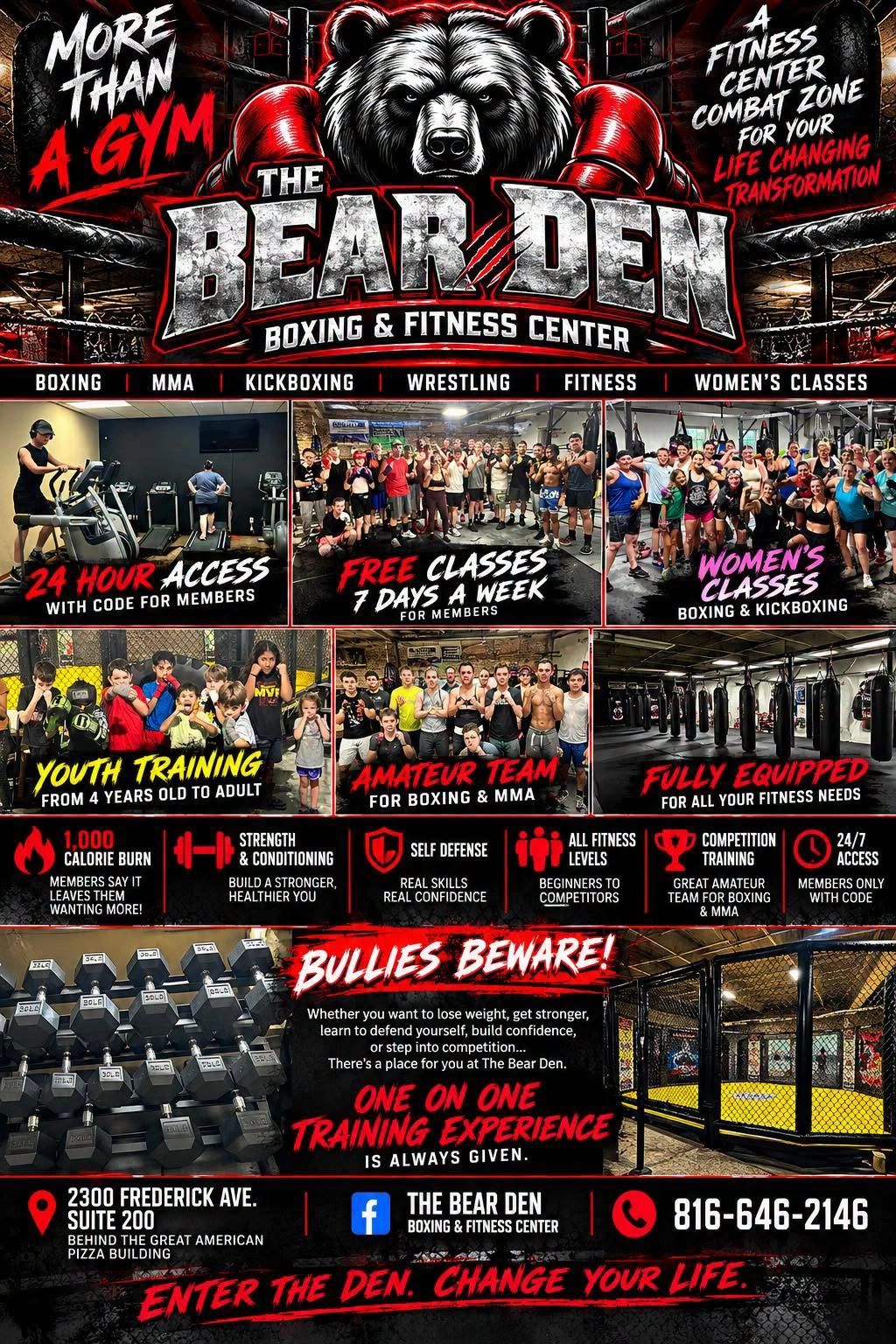 Main image of The Bear Den Boxing