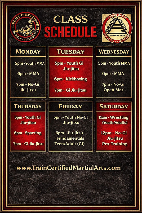 Train Certified Martial Arts Academy