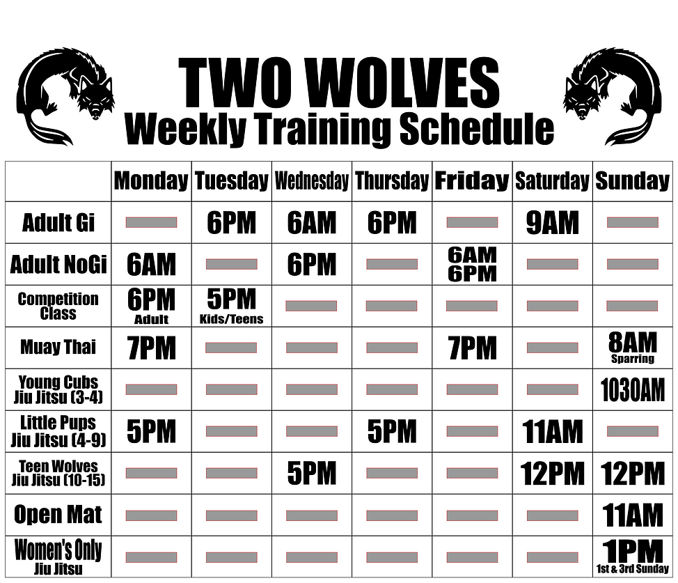 Main image of Two Wolves Jiu Jitsu
