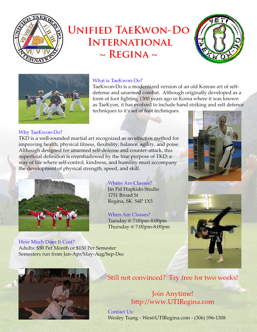 Main image of Unified TaeKwon-Do International - Regina
