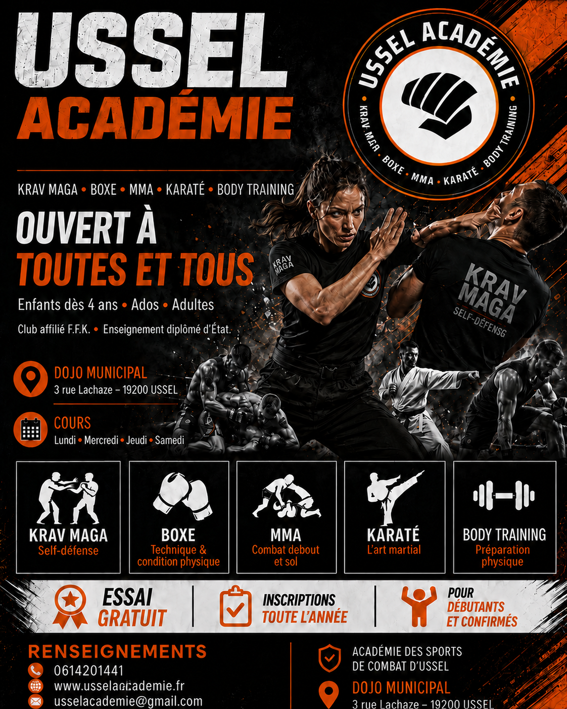 Main image of Ussel Karaté Et Krav Maga